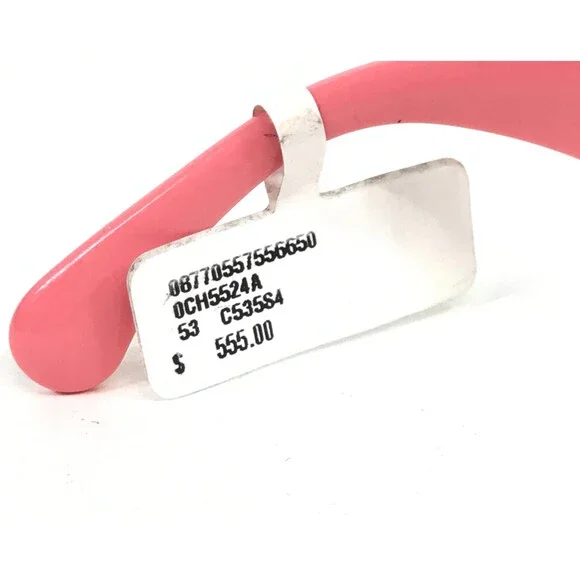 Chanel Sunglasses 5524-A c.535/S4 Black Pink Asian Fit Frames with Gray Lenses - Picture 12 of 13